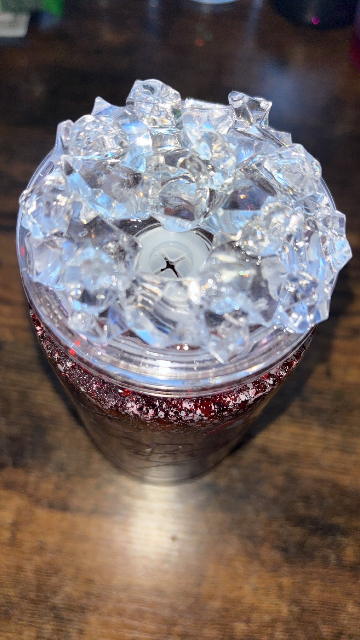 Dr Pepper cup w/ice lid